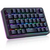 Koolertron Single-Handed Macro Mechanical Keyboard, RGB LED Backlit Portable Mini