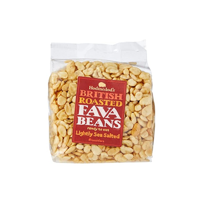 HODMEDOD'S Roasted Fava Beans - Lightly Sea Salted 300g (PACK