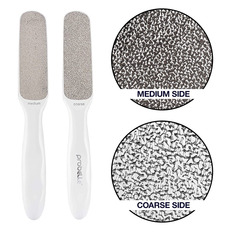Probelle Double Sided Multidirectional Nickel Foot File Callus Remover -