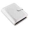 FILOFAX Saffiano Metallic Pocket Organiser Silver 2025