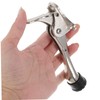 Adjustable Kickdown Door Stopper - Zinc Alloy Foot Operated Door