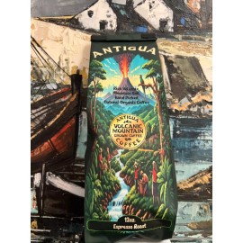 Fresh Roasted Coffee ANTIGUA ORGANIC COFFEE LLC Natural Organic Espresso Roast Coffee Whole Bean