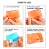Pack of 5 GelHeat Instant Hand Warmers - Reusable Gel