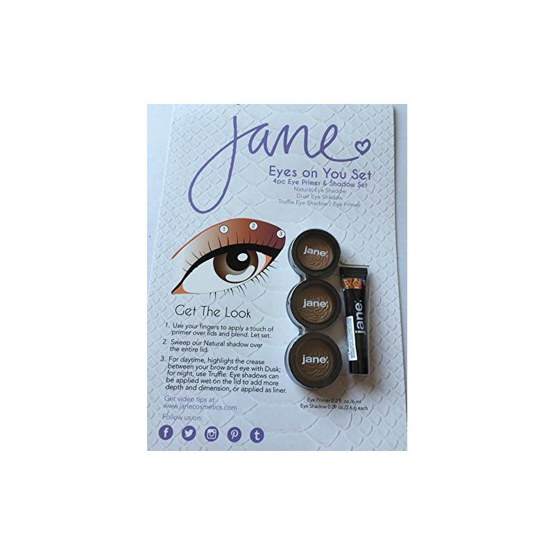Jane Eyes On You 4 pc Eye Primer and Shadow