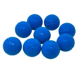E-Deals 70mm soft foam tennis balls - Assorted Colours (#3-9 Blue, 7cm Foam Ball)