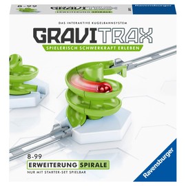 Ravensburger GraviTrax Marble Run Extension Action Stone Spiral 26811, for Children from 8 Years and Adults