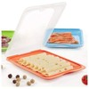 TATAY 4 Cold Cut Food Storage Boxes - Coloured Lids