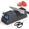 5-in-1 Electric Knife Sharpener for Kitchen Knives, with 100% Diamond