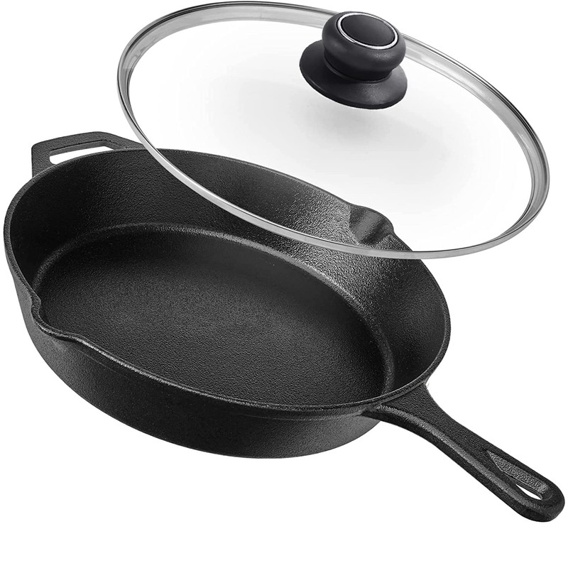 10.5 Inch Glass Lid for Frying Pan, Fry Pan, Skillet,