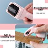 ZYEKIU Pack of 3 Identity Privacy Roll Stamps, Embossing Stamp,
