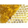 SHATCHI 28g Gold 60th Birthday Confetti Foil Metallic Glitz Table