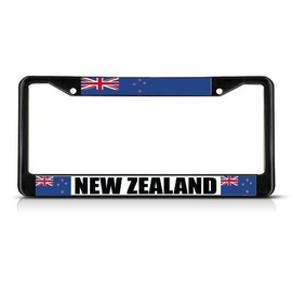 New Zealand Flag License Plate Frame Tag Holder Cover