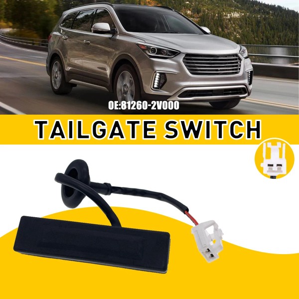 Unbranded Rear Trunk Release Hatch Switch 812602V000 For 2012-17 Hyundai