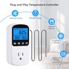 INKBIRDPLUS Plug in Temperature Controller Outlet, Smart Heating Cooling Control