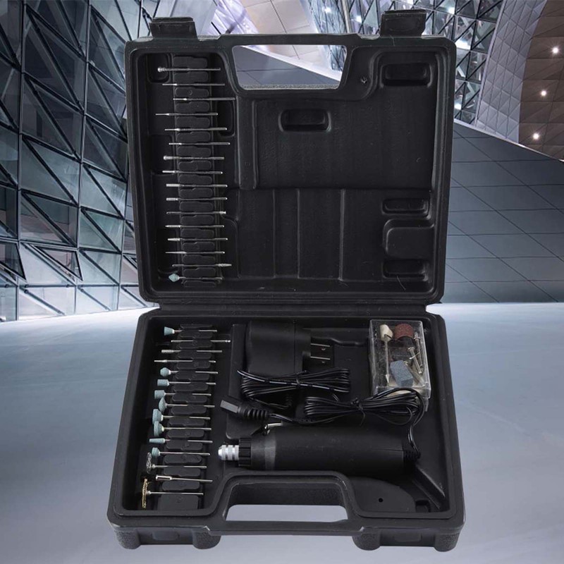 60pcs Mini Electric Grinder Drill Rotary Tool Kit Grinding Polishing