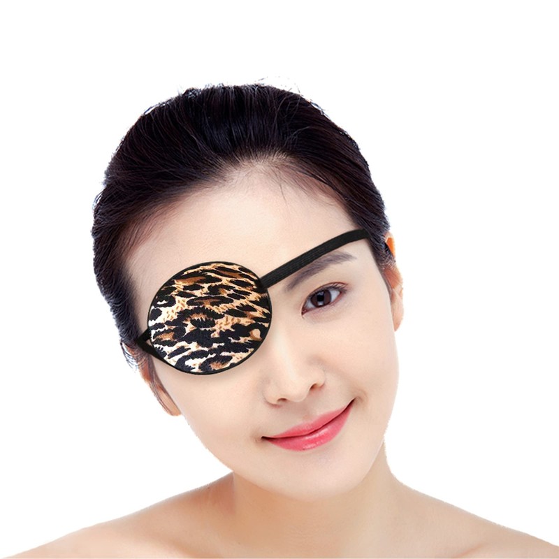MYUBWTF Black Single Eye Mask, Pirate Skull Crossbone eye patch，Adjustable
