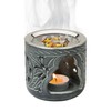 MaMeMi Soapstone Incense Burner [Height 10 cm] For Smoking with
