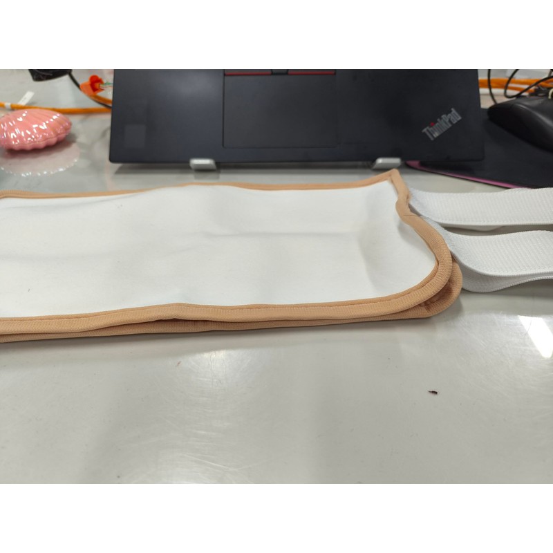 ElevateTech Castor Oil Knee Wrap, 2 Pack Organic Cotton Castor