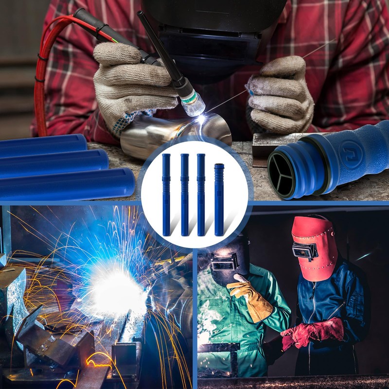 Tandefio 8 Pcs Welding Rod Storage Tube 40 Inch Tig