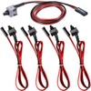 GUUZI 5pcs 2 Pin SW PC Desktop Power Cable On/Off