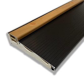 Endura Z-Series Adjustable Inswing Cap Sill (7-5/8", Bronze/Woodgrain)