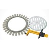 Fukuvi Ankara-Use Perforated Plate Base Drain Strainer 105mm Stainless Steel