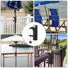 DELAESI Umbrella Stand Parasol Holder Balcony Parasol Holder Balcony Railing