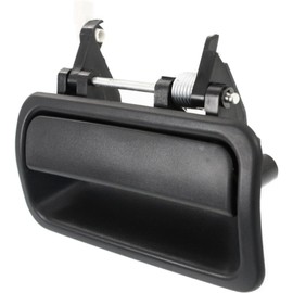 ApUaTrOt Car Door Handle Exterior Rear Passenger Side Right Black Textured Black Without Key Hole for Honda for Passport DX 94-96 & EX/LX 94-97,for Isuzu for Rodeo XS 91-92 & LS/S 91-97