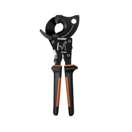 Nasop Compact Heavy Duty Ratcheting Cable Cutter for 300MCM copper 600MCM aluminum (240mm2)