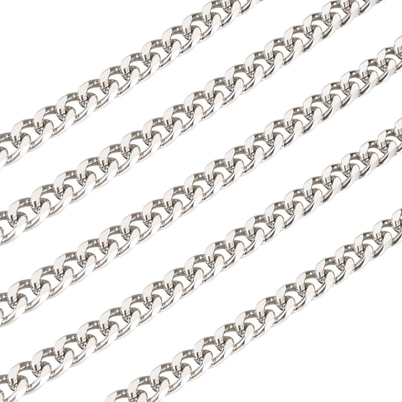 Craftdady 16.40 Feet Aluminium Curb Chains Thick Twisted Chain Links