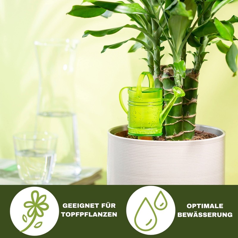 Scheurich Nelly Water Dispenser, 2 x Green, 110 ml Capacity,