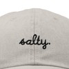 DALIX Salty Embroidered Cotton Beach Baseball Cap Adjustable Dad Hat