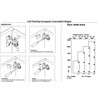 Berta (50 Pieces) Full Overlay Frameless European Hinges 105 Degree