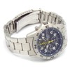 Seiko SND379P Men's Chronograph Watch with Military Style Strap Navy