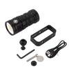LED Diving Flashlight 18000LM IPX8 Waterproof USB Underwater 100M Scuba
