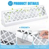 Blulu 1 Pcs 18 Inch Baseboard Register Duct Opening Size