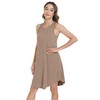 WiWi Tank Crew Neck Nightgown for Women Viscose from Bamboo