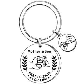 AMZQ Mum Gifts from Son Mum Birthday Gifts Keyring Christmas Mother's Day Gifts
