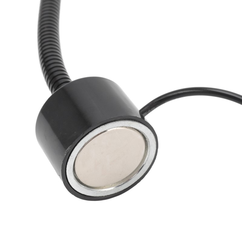 7W LED Machine Work Lamp with Magnetic Base Aluminum Gooseneck