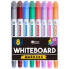 Smart Panda 8 Whiteboard Pens Dual Tip, Broad and Fine