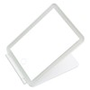 LED Rechargeable Travel Vanity Mirror Folding Portable Lighted Makeup Beauty