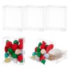 Benecreat 30 Pcs PVC Transparent Plastic Case, Rectangular, 4.3 x