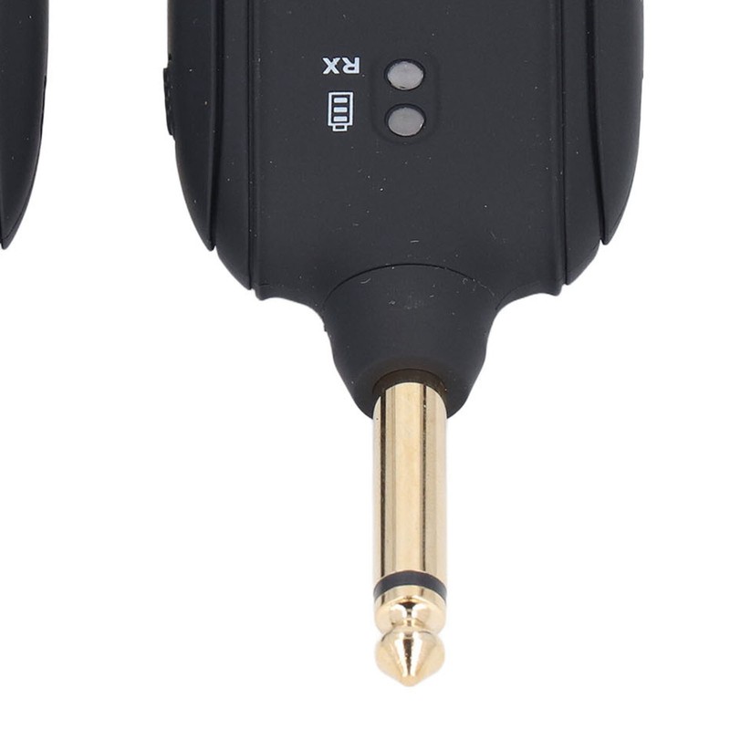 Electric Guitar Transmitter Receiver Set 6.35mm Rechargeable Wireless Guitar System