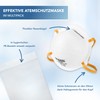 Meixin Set of 20 MX-2005 FFP2 Respirator Masks, CE EN