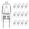 VITUNOV G8 Halogen Bulb 120V 20W Xenon Under Cabinet Lighting