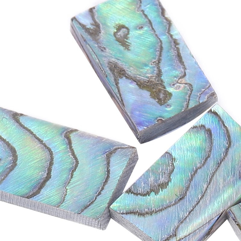 10Pcs Abalone Shell Inlay Natural Guitars Inlay Material Guitar Fretboard