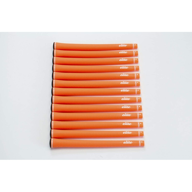 elitegrips SX38 Golf Grips, Set of 13, Wild Orange, No