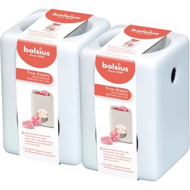 Bolsius Burner, Ceramic, White, Product Size: 13.7 x 10.2 x 9.7 cm