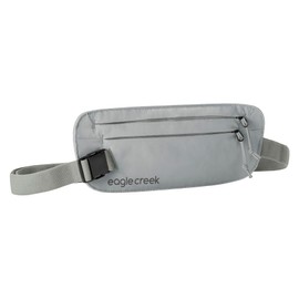 Eagle Creek Undercover RFID Money Belt – Slim Travel Waist Pouch with RFID Blocking – Secure Passport, Cards & Cash – Adjustable Strap – Lightweight & Discreet – Storm Grey