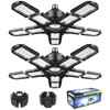 Nexillumi 2-Pack Led Garage Light 180W, 36000LM Garage Lights Ceiling